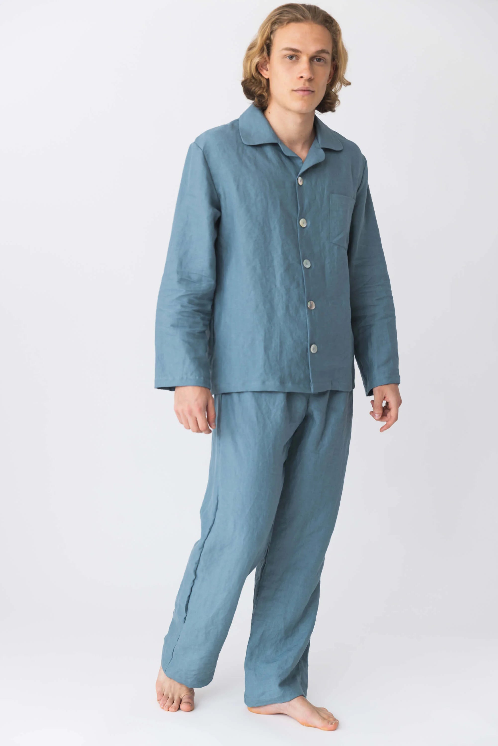 Linen Pyjama set for men Linenshed