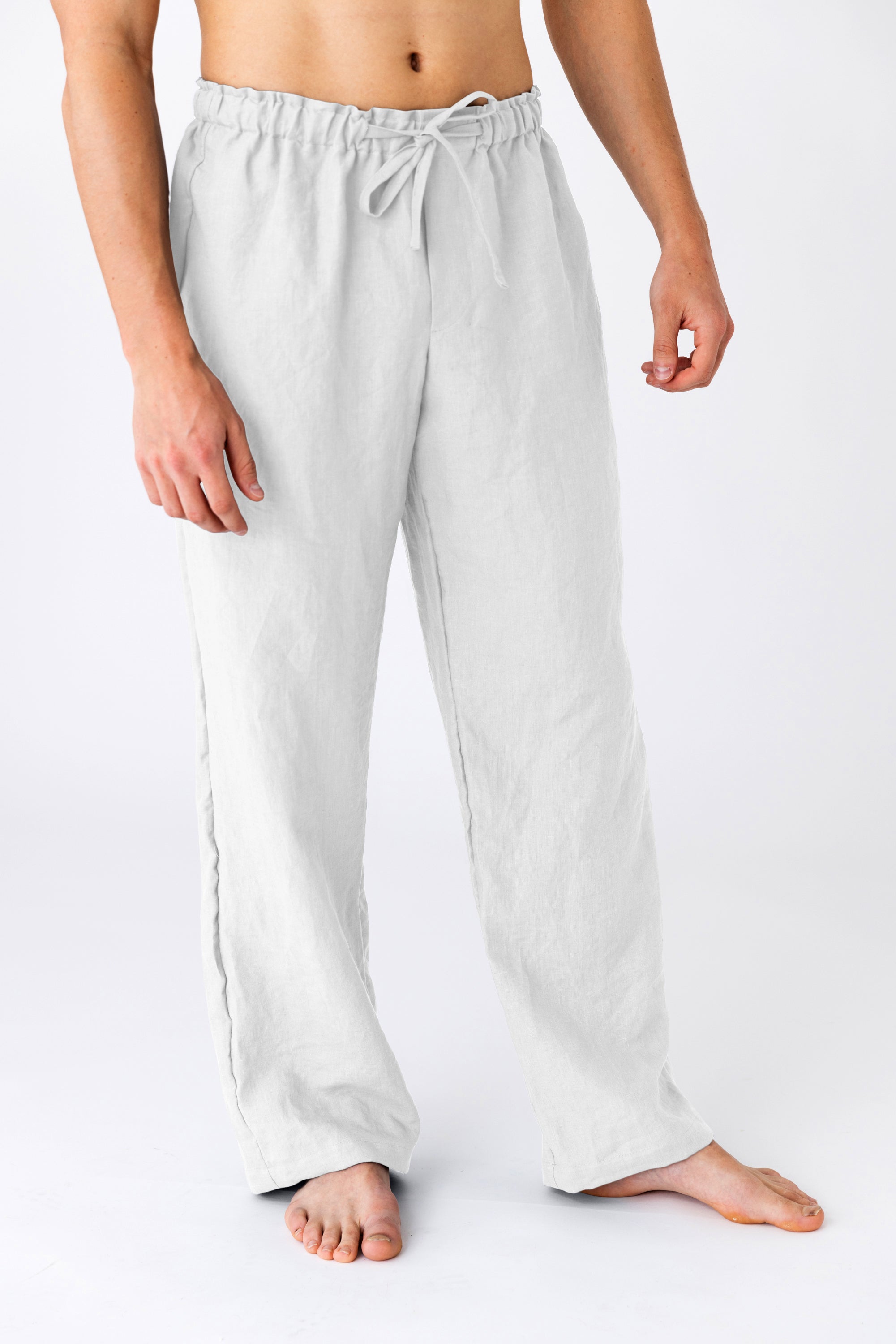 Mens linen lounge discount pants