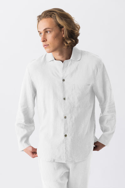 Veste de pyjama “Ronaldo” Blanc Optique 