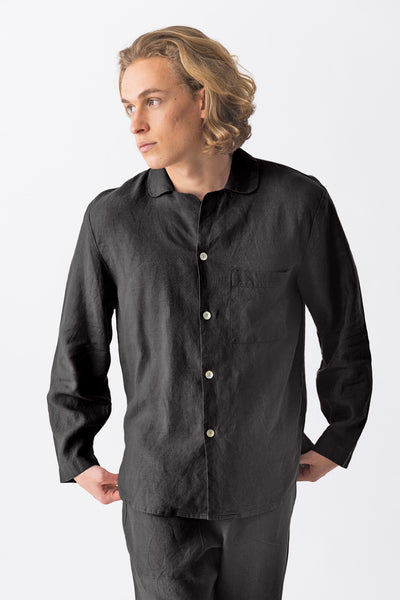 Veste de pyjama “Ronaldo” Encre Noire 