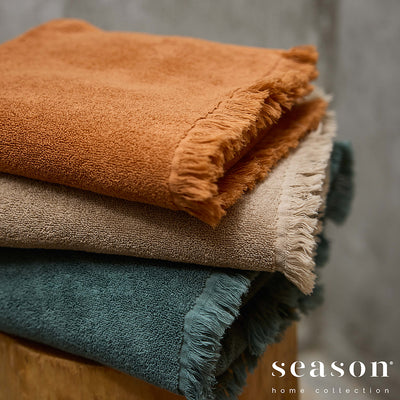 Set of 3 Cotton Terry Towels - Carinho