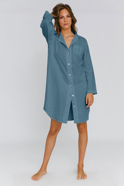 High-Quality French Linen Nightshirts | Linenshed High-Quality French Linen Nightshirts | Linenshed
