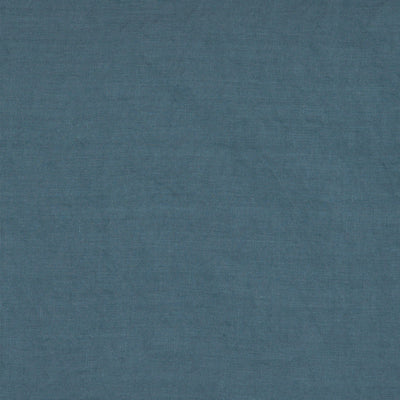Swatch for Short avec mini volants « Mara » en lin lavé Bleu Français #colour_bleu-francais