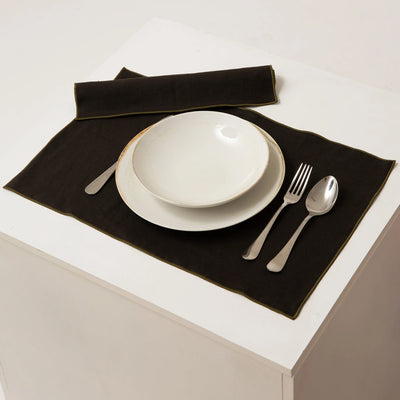 Set de table EncreNoire #colour_encre-noire