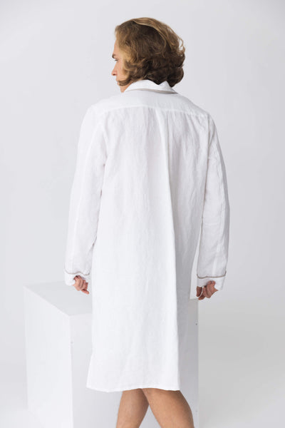 Chemise de nuit en lin lavé blanc-optique 9 #colour_blanc-optique