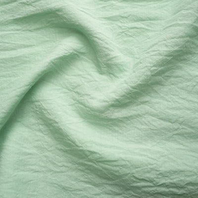 Veste de Pyjama homme en lin #couleur Vert menthe