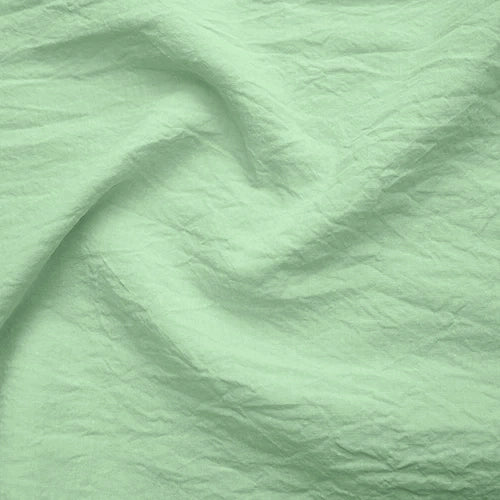Swatch pour Rideau occultant en lin Vert Menthe sur mesure