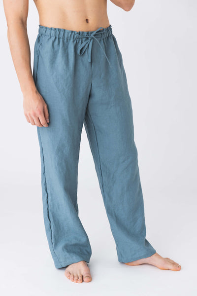 Pantalon de pyjama homme en lin “Diego”