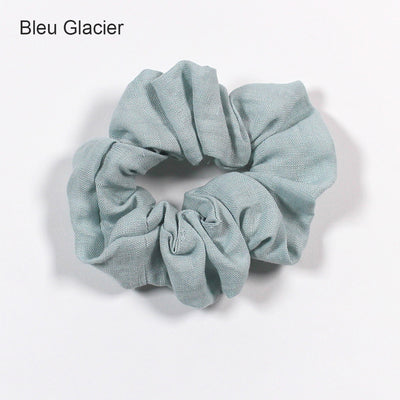 Chouchous en lin lavé #colour_bleu-glacier