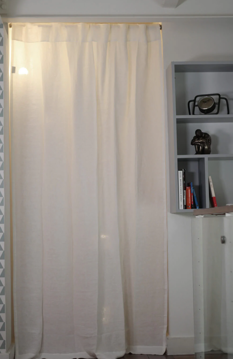 Sales! Pure Washed Linen Curtain Drapery